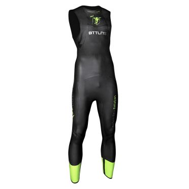 BTTLNS Triton 1.0 mouwloos wetsuit heren demo maat ML 