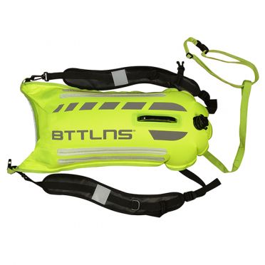 BTTLNS Saferswimmer veiligheid verlichte zwemboei Scamander 2.0 neon groen