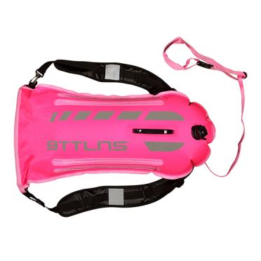 BTTLNS Saferswimmer veiligheid verlichte zwemboei Scamander 2.0 roze