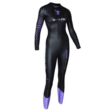 BTTLNS Wetsuit Inferno 1.0 dames gebruikt maat S 