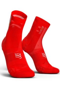 Compressport V3.0 ultralight fietssokken rood 