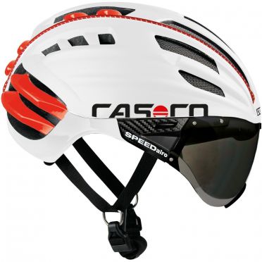 Casco SPEEDairo Fietshelm wit/rood