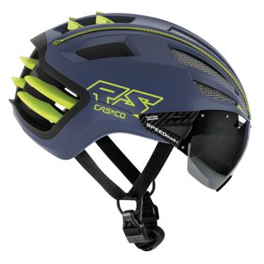 Casco SPEEDairo 2 RS fietshelm blauw/geel