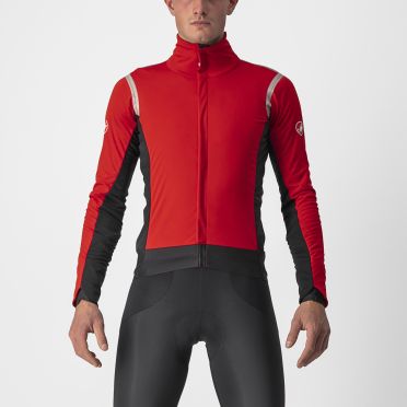 Castelli Alpha RoS 2 fietsjack rood heren 