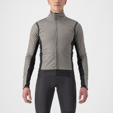 Castelli Alpha RoS 2 fietsjack grijs heren 