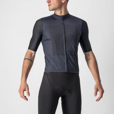 Castelli Bagarre korte mouw fietsshirt zwart heren 