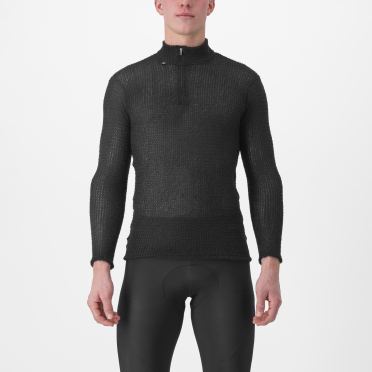 Castelli Cold Days 2nd layer ondershirt lange mouw zwart heren