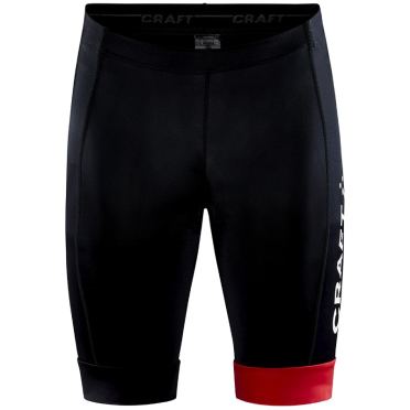 Craft Core Endurance shorts zwart/rood heren 