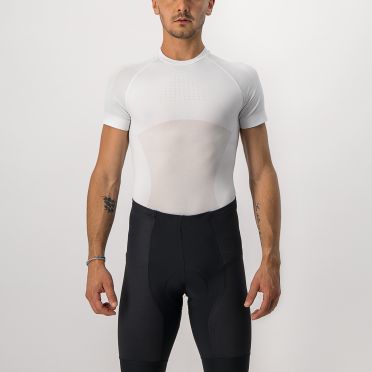 Castelli Core Seamless ondershirt korte mouw wit heren 