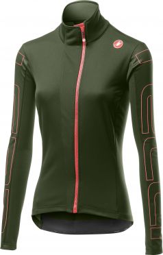 Castelli Transition 2 W fietsjack groen dames