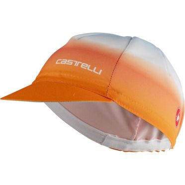 Castelli Dolce fietspet oranje dames