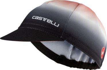 Castelli Dolce fietspet zwart/zalm dames