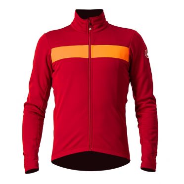 Castelli Raddoppia 3 fietsjack rood heren 