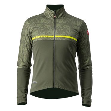 Castelli Finestre lange mouwen fietsjack groen heren