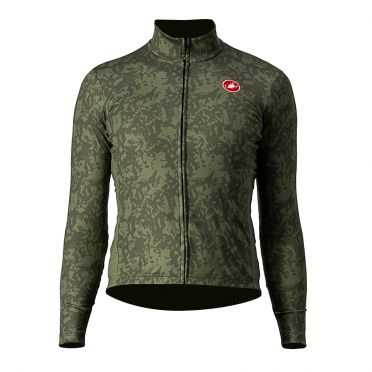Castelli Unlimited Thermal SS fietsshirt groen heren