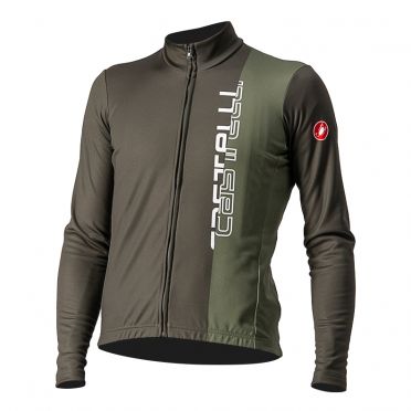 Castelli Traguardo lange mouw fietsshirt groen heren
