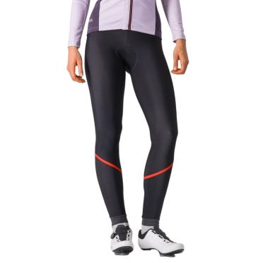 Castelli Velocissima DT fietsbroek lang black/hibiscus dames 