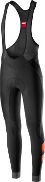 Castelli Velocissimo 4 fietsbroek zwart/oranje heren