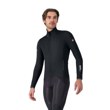Castelli Alpha 150 fietsjack light black/black heren 