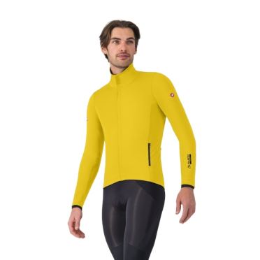 Castelli Alpha 150 fietsjack mango/mojito heren 