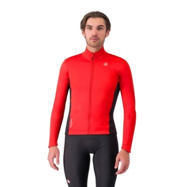 Castelli Entrata 2 fietsjack red/black heren 