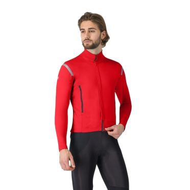 Castelli Perfetto RoS 3 fietsjack light rich red heren 