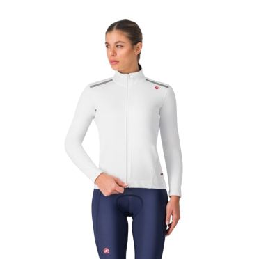 Castelli Espresso Air W Jacket Fietsjas lange mouw ivory dames 