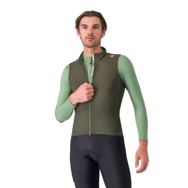 Castelli Espresso vest mouwloos deep green heren 