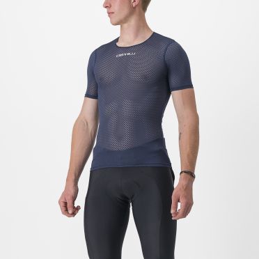 Castelli Pro mesh 2.0 korte mouw ondershirt blauw heren