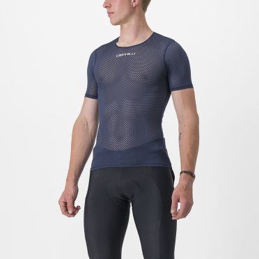 Castelli Pro mesh 2.0 korte mouw ondershirt blauw heren 