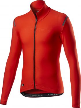 Castelli tutto nano RoS fietsshirt lange mouw rood heren