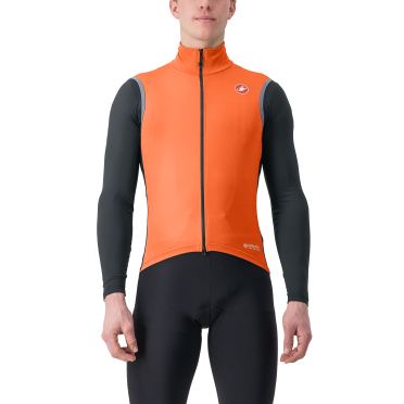 Castelli Perfetto RoS 2 mouwloos fietsvest oranje heren 