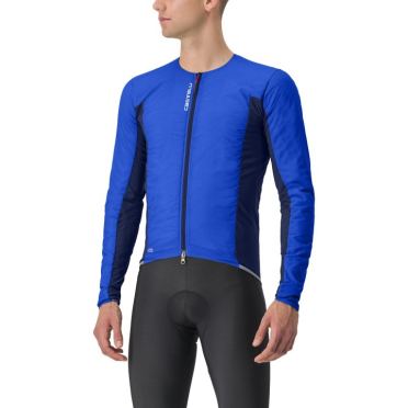 Castelli Fly Jack-Sey lange mouw fietsjack blauw heren 