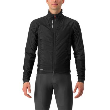 Castelli Fly Thermal lange mouw fietsjack zwart heren 