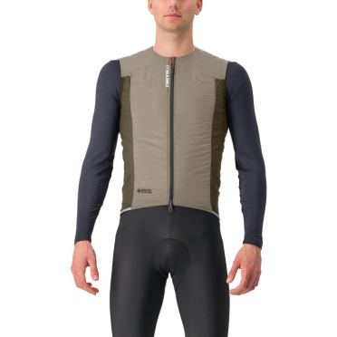 Castelli Fly Vest mouwloos fietsjack grijs heren 