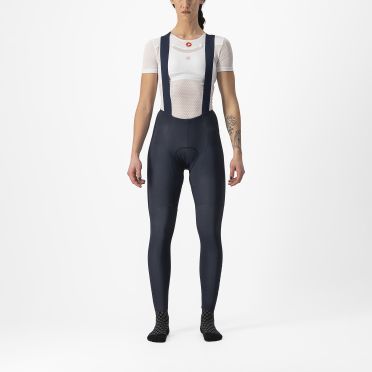 Castelli Free Aero RC fietsbroek lang blauw dames