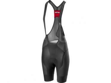 Castelli Free aero 4 W bibshort fietsbroek grijs dames