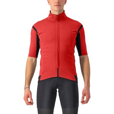 Castelli Gabba RoS 2 korte mouw fietsjack rood heren 