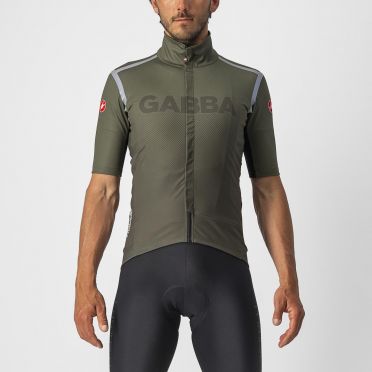 Castelli Gabba RoS Special Edition korte mouw fietsshirt groen heren 