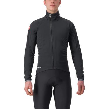 Castelli Gavia Lite fietsjack lange mouw zwart heren 