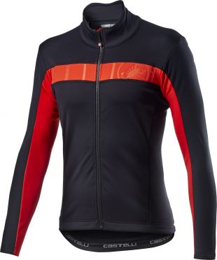 Castelli Mortirolo VI fietsjack zwart heren