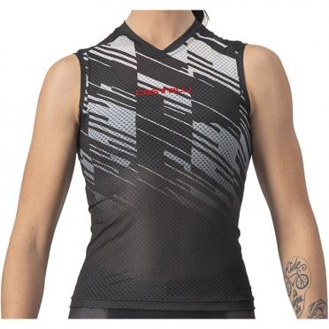 Castelli Insider fietsshirt mouwloos zwart dames 