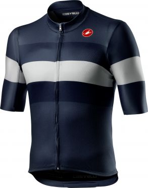 Castelli LaMITICA korte mouw fietsshirt savile blauw heren