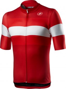 Castelli LaMITICA korte mouw fietsshirt rood heren