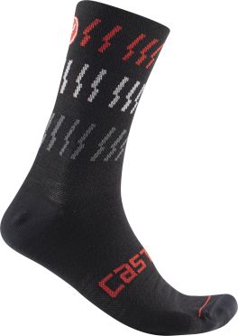 Castelli Mid Winter 18 fietsokken zwart heren 