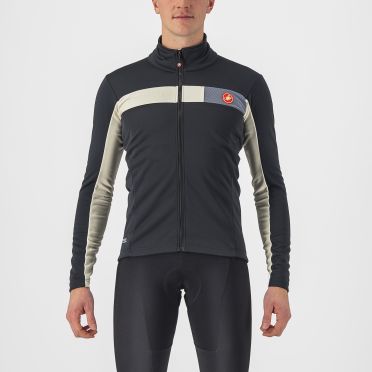 Castelli Mortirolo 6S fietsjack zwart heren 