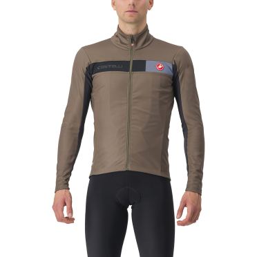 Castelli Mortirolo 6S fietsjack grijs/zwart heren