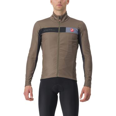 Castelli Mortirolo 6S fietsjack grijs/zwart heren 