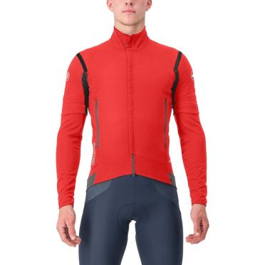 Castelli Perfetto RoS 2 Convertible jacket rood heren 