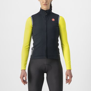 Castelli Perfetto RoS 2 fietsvest mouwloos zwart dames 